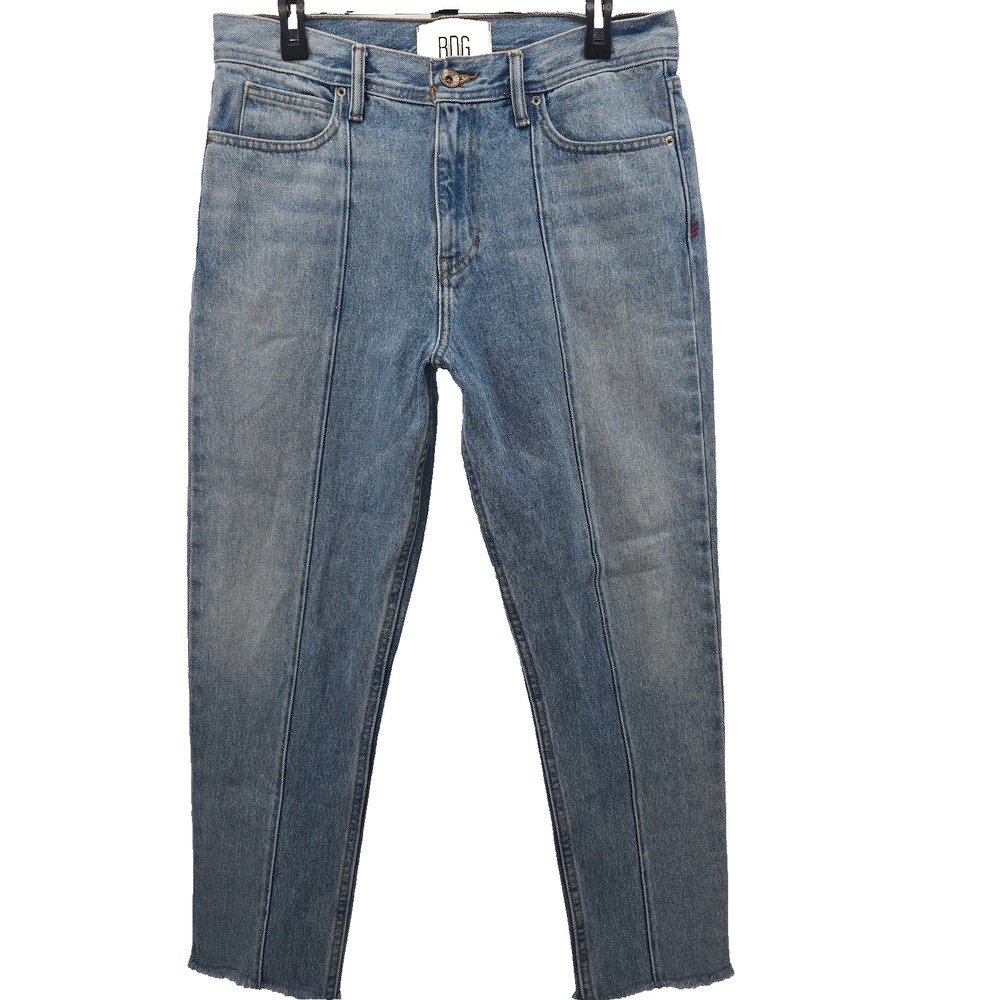 BDG Women's Jeans Size 32/30 Dad Slim Tapered Fit Frayed Hem